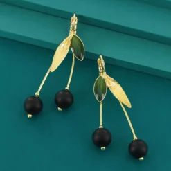 Dormeuses*Taratata Bijoux Cerise