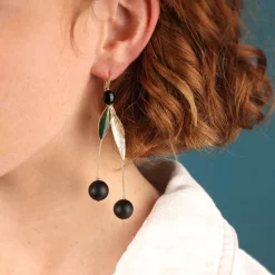 Dormeuses*Taratata Bijoux Cerise