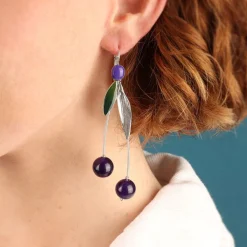 Dormeuses*Taratata Bijoux Cerise