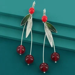Dormeuses*Taratata Bijoux Cerise