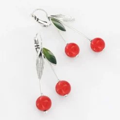Dormeuses*Taratata Bijoux Cerise