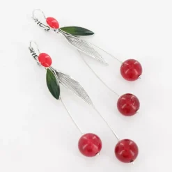 Dormeuses*Taratata Bijoux Cerise