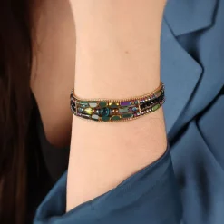 Bracelet*Taratata Bijoux Chardon bleu