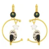 Dormeuses*Taratata Bijoux Clair de lune