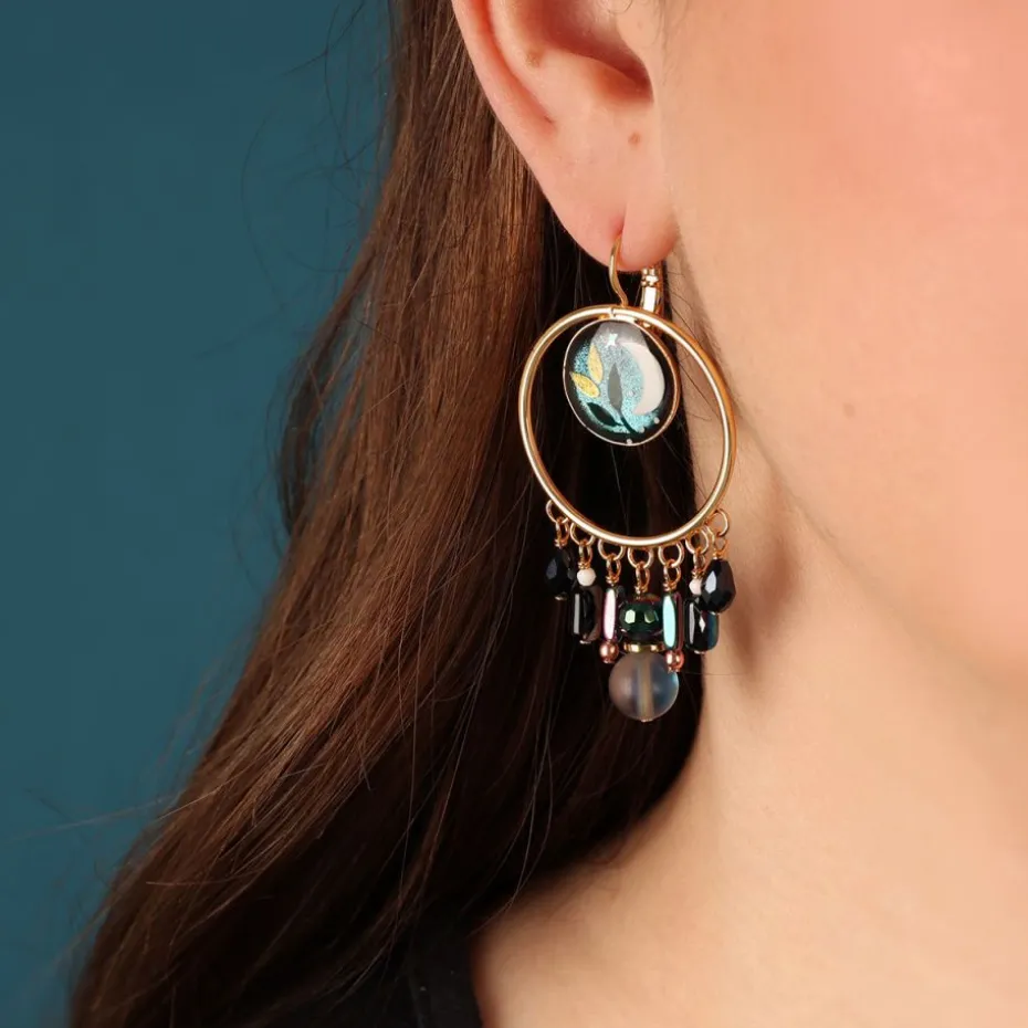 Dormeuses*Taratata Bijoux Clair de lune