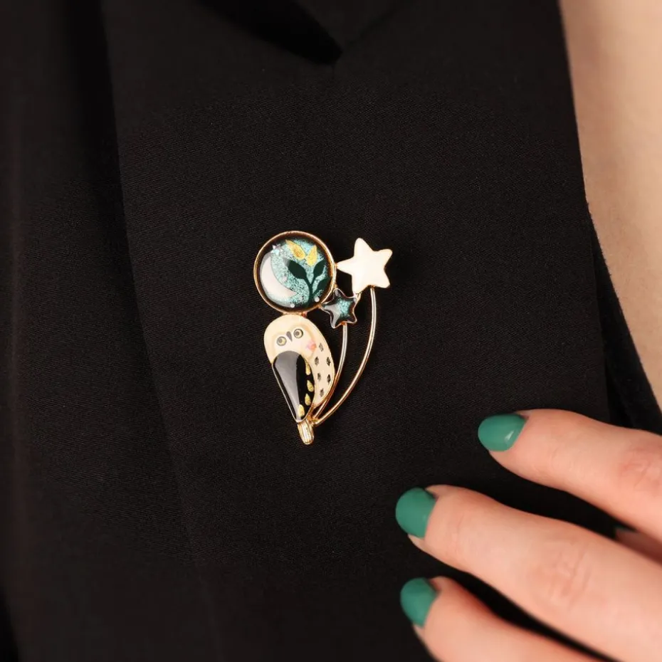 Broche*Taratata Bijoux Clair de lune