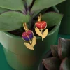 Dormeuses*Taratata Bijoux Crocus