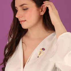 Broche*Taratata Bijoux Crocus
