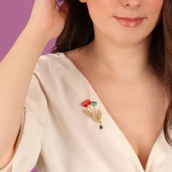 Broche*Taratata Bijoux Crocus