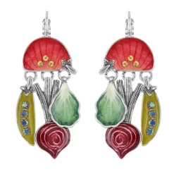 Dormeuses*Taratata Bijoux Cœur d'Artichaut