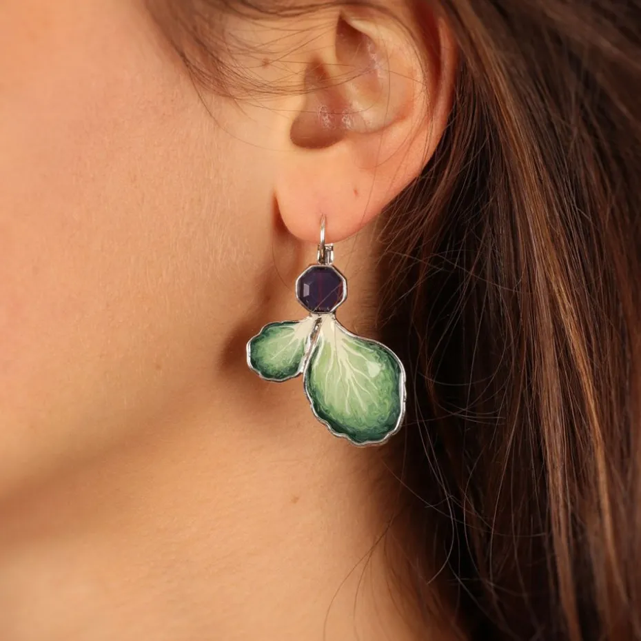 Dormeuses*Taratata Bijoux Cœur d'Artichaut