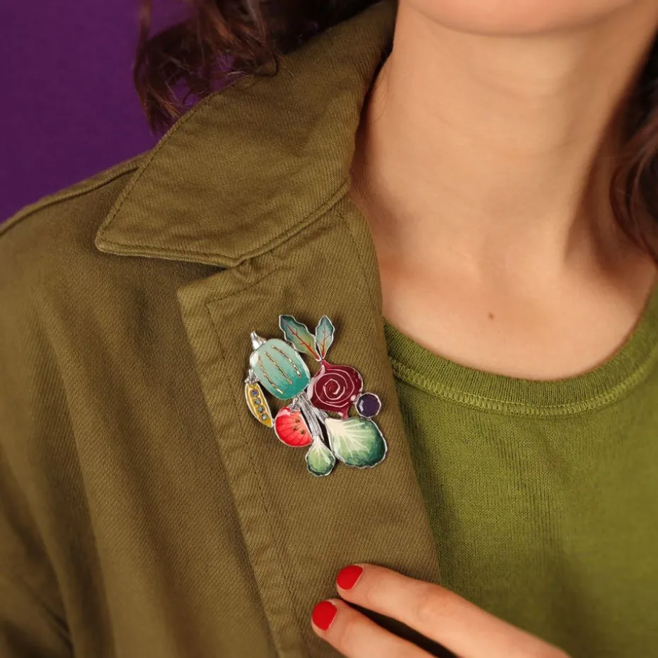 Broche*Taratata Bijoux Cœur d'Artichaut