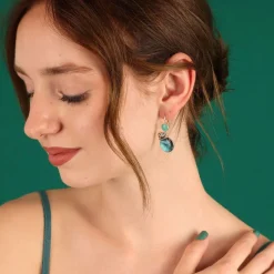 Dormeuses*Taratata Bijoux Green