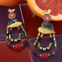 Puces*Taratata Bijoux Grenat