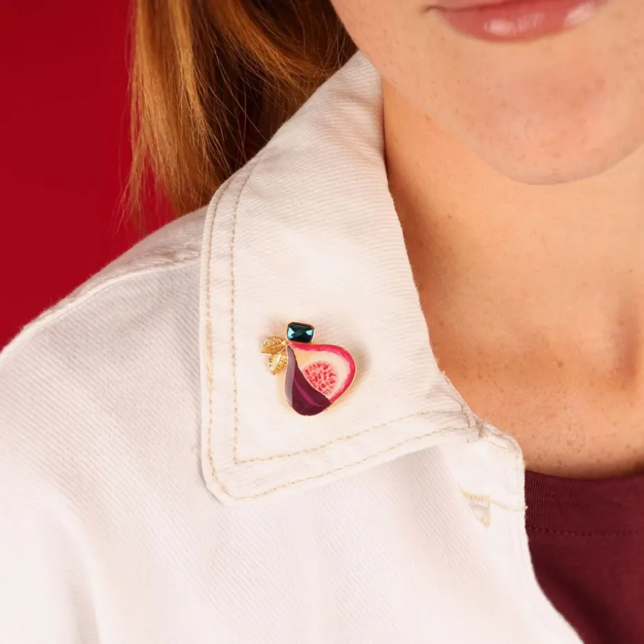 Broche*Taratata Bijoux Grenat
