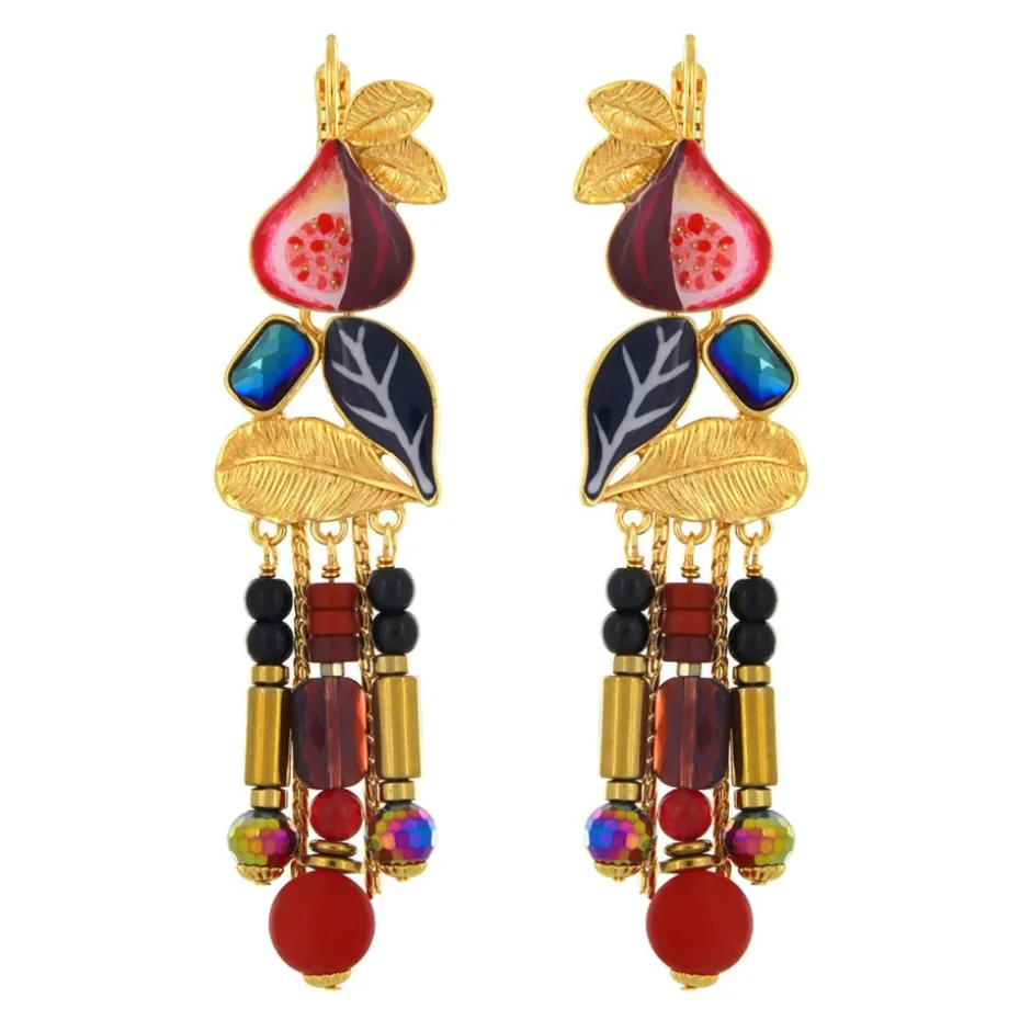 Dormeuses*Taratata Bijoux Grenat