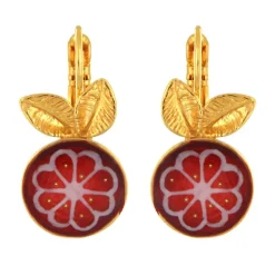 Dormeuses*Taratata Bijoux Grenat