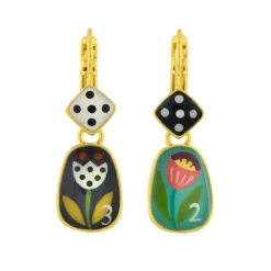 Dormeuses*Taratata Bijoux Jeu de l'oie