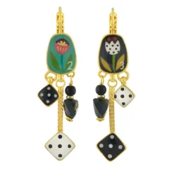 Dormeuses*Taratata Bijoux Jeu de l'oie