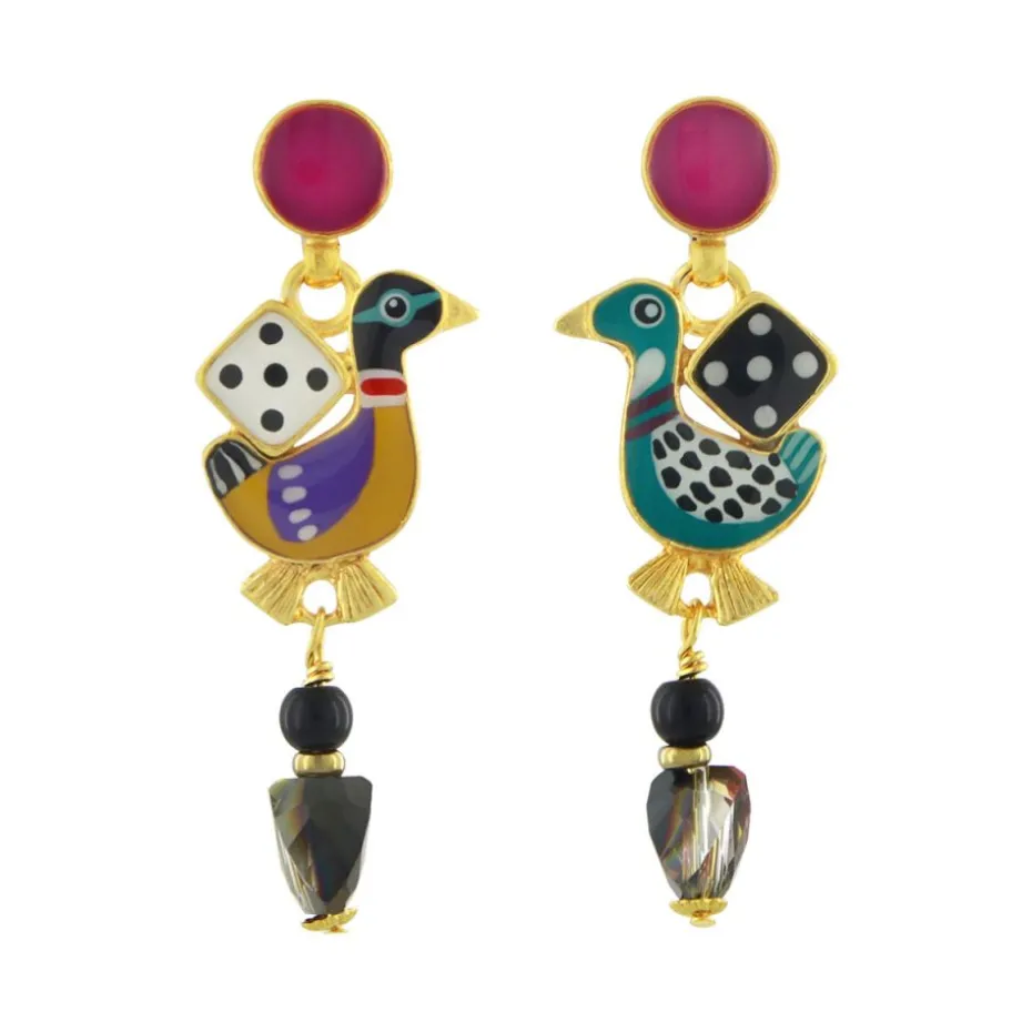 Puces*Taratata Bijoux Jeu de l'oie