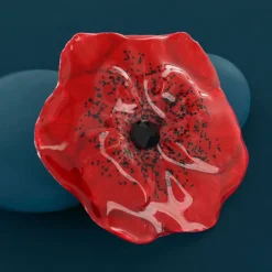 Broche*Taratata Bijoux Joli Coquelicot
