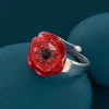 Bague*Taratata Bijoux Joli Coquelicot