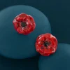 Puces*Taratata Bijoux Joli Coquelicot