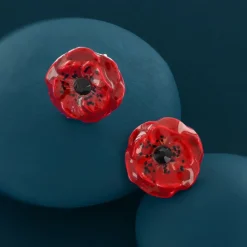 Puces*Taratata Bijoux Joli Coquelicot
