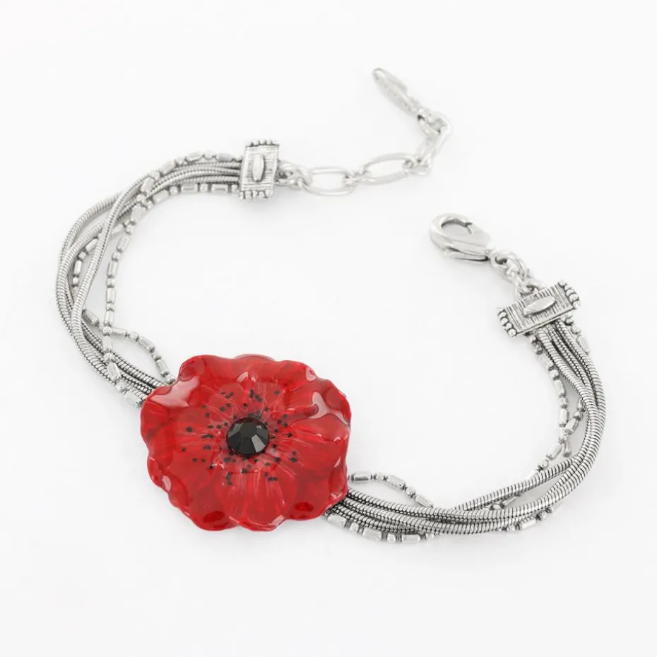 Bracelet*Taratata Bijoux Joli Coquelicot