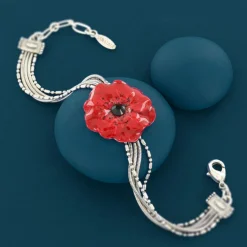 Bracelet*Taratata Bijoux Joli Coquelicot