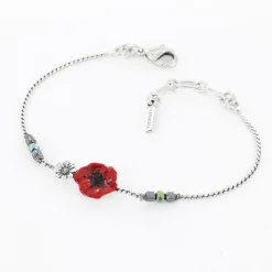 Bracelet*Taratata Bijoux Joli Coquelicot