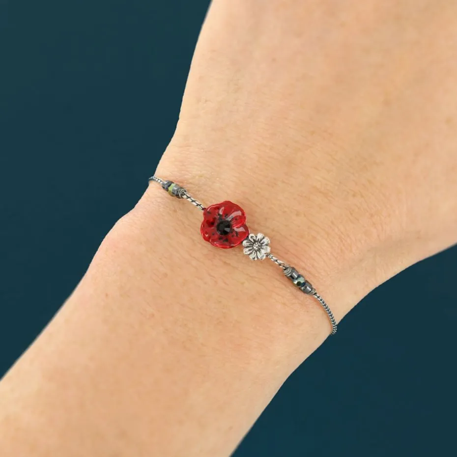 Bracelet*Taratata Bijoux Joli Coquelicot
