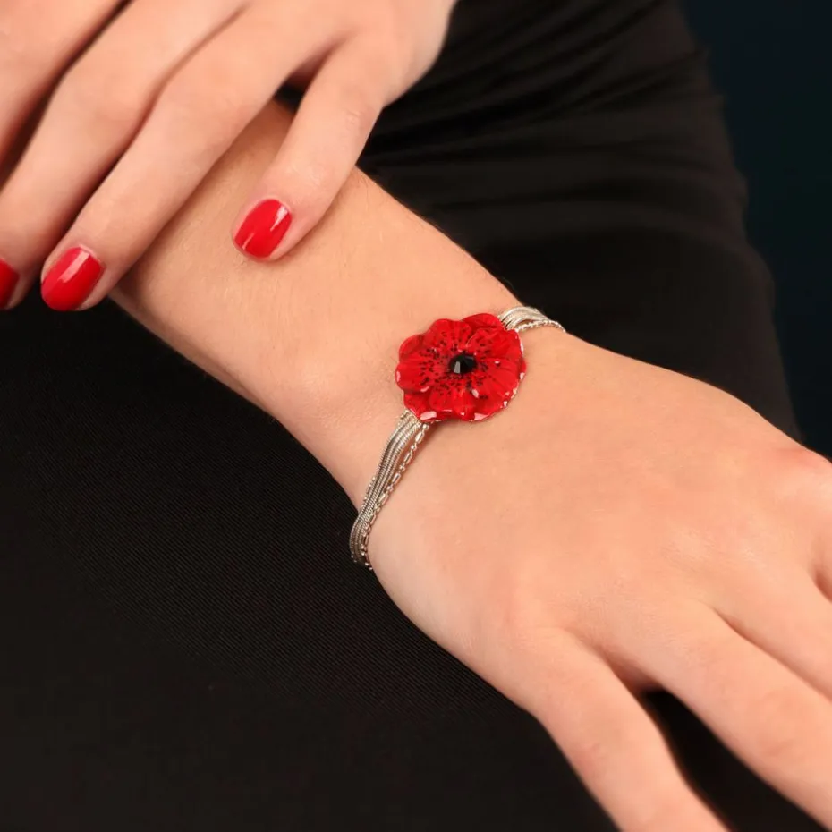 Bracelet*Taratata Bijoux Joli Coquelicot