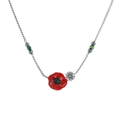 Collier*Taratata Bijoux Joli Coquelicot