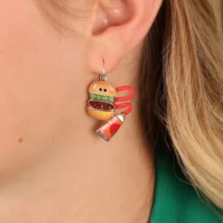 Dormeuses*Taratata Bijoux Ketchup