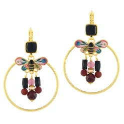 Dormeuses*Taratata Bijoux La vie en rose