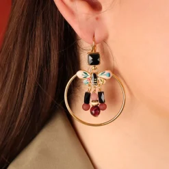 Dormeuses*Taratata Bijoux La vie en rose