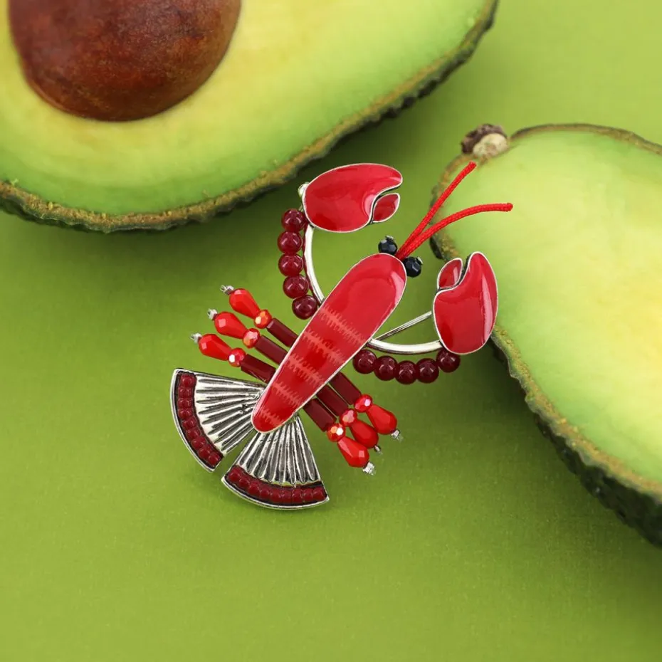 Broche*Taratata Bijoux Mr Lobster