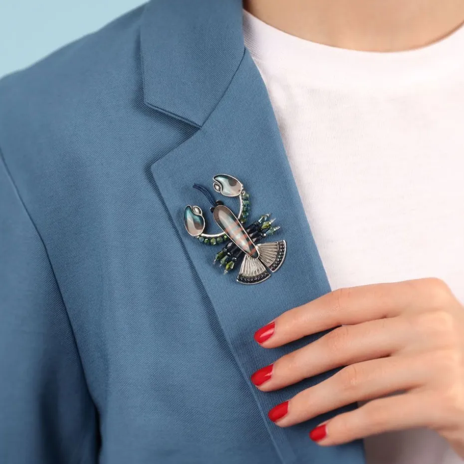 Broche*Taratata Bijoux Mr Lobster