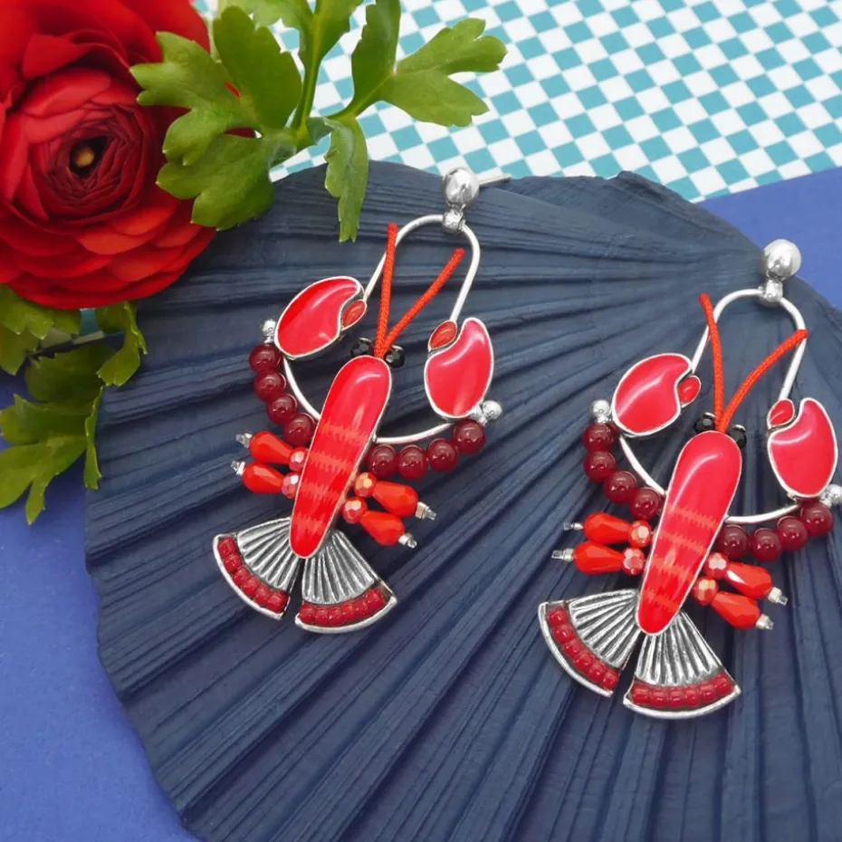 Puces*Taratata Bijoux Mr Lobster
