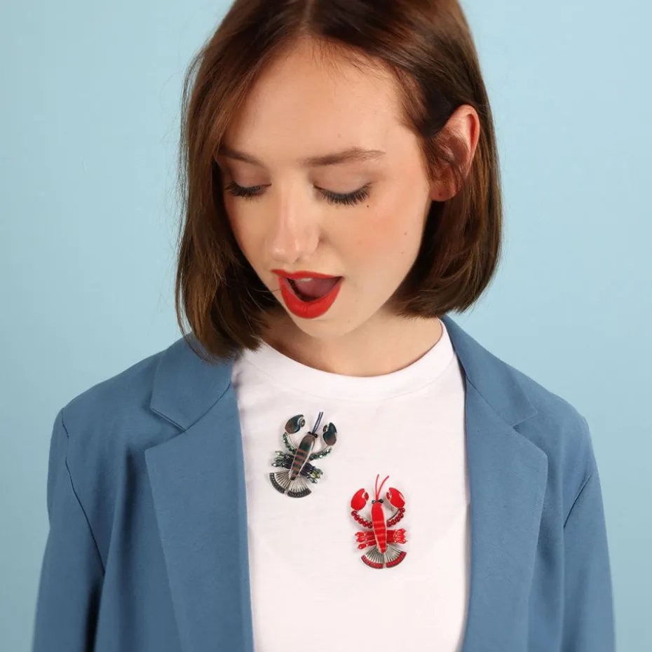Broche*Taratata Bijoux Mr Lobster