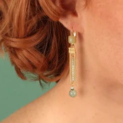 Dormeuses*Taratata Bijoux Papyrus