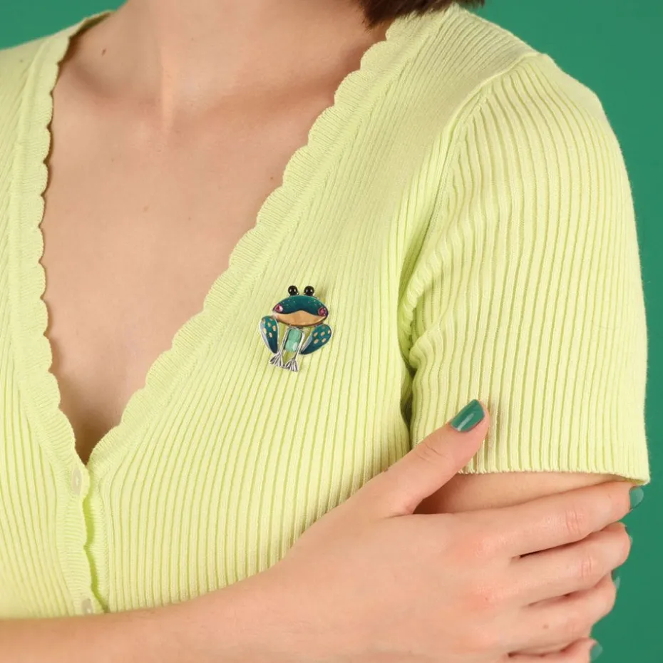 Broche*Taratata Bijoux Rainette