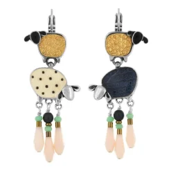 Dormeuses*Taratata Bijoux Tweed