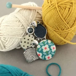 Broche*Taratata Bijoux Tweed
