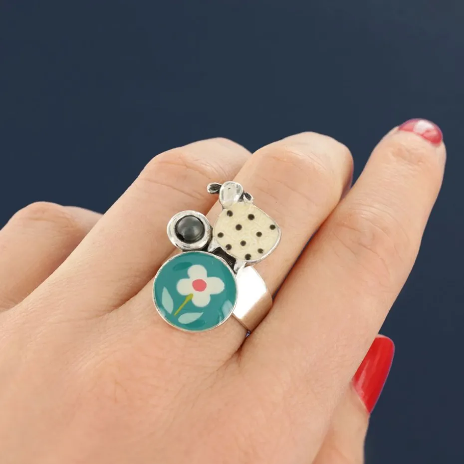 Bague*Taratata Bijoux Tweed