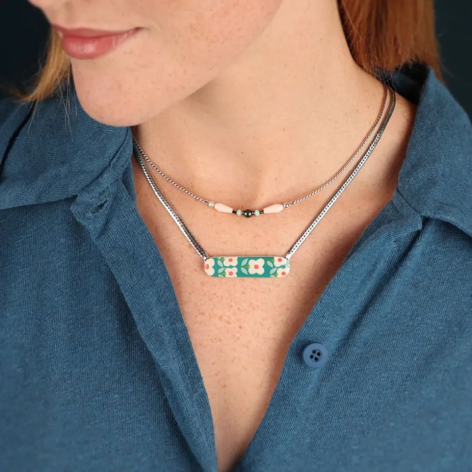 Collier*Taratata Bijoux Tweed