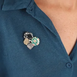 Broche*Taratata Bijoux Tweed