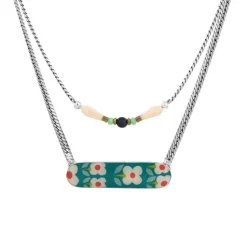 Collier*Taratata Bijoux Tweed