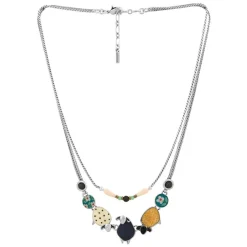 Collier*Taratata Bijoux Tweed